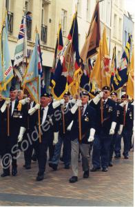 Remembrance Parade Gloucester 2002. British Legion