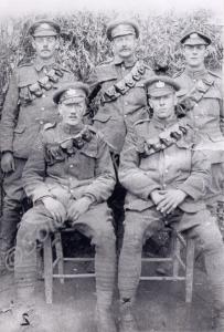 Five soldiers of the Gloucestershire Regiment incl