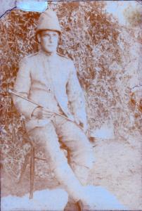 Private Albert Rowles of Bristol, c. 1900.