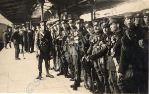Mobilising at a station on the Isle of Wight.  5th