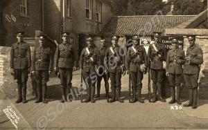 The guard at Battalion Headquarters.  1/5th Battal
