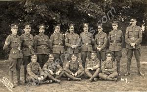 Group of NCOs.  1/5th Battalion, The Gloucestershi