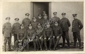 Group of soldiers of the Gloucestershire Regiment.