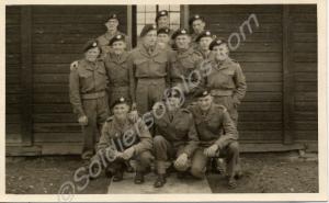 Soldiers of the Gloucestershire Regiment. c. 1955.