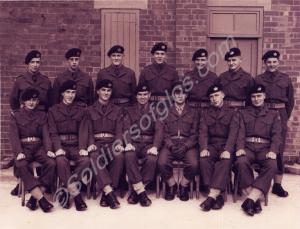 National Service intake to the Gloucestershire Reg