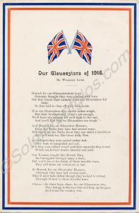 "Our Gloucesters of 1916 by William Lamb". Poem or