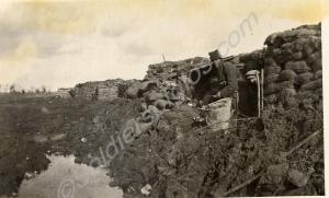 Trench life. 1st Battalion, The Gloucestershire Re
