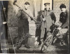 Captain Roger Douglas Scott with another officer n