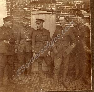 Captain Roger Douglas Scott and other officers. 1s