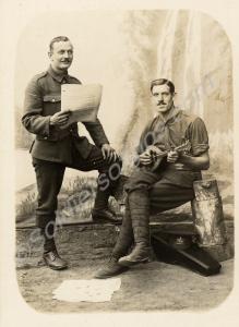 Private Hale and Private Skitton.  1st Battalion,