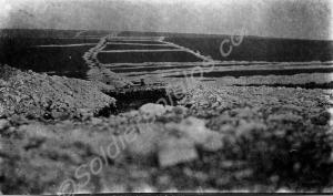 Trenches on Salisbury Plain. 12th Battalion, The G