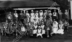 14087 Private Arthur Stanley Jones with other pati