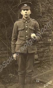 267593 Private Harold John Alford c. 1915. 8th & 1