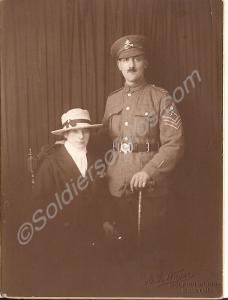 2581 Acting Sergeant Edward Robert Press,  wearin
