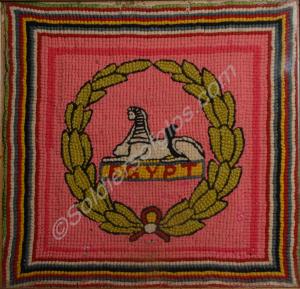 Embroidery of Back Badge made by 11560 Sergeant Ja