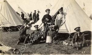 5th (Territorial) Battalion Camp at Lulworth. 1911