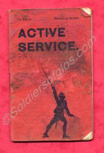 Active Service Prayer Book  belonging to 13035 Cor