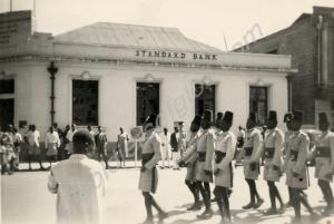 King's African Rifles, Nakuru, Kenya. Empire Day,
