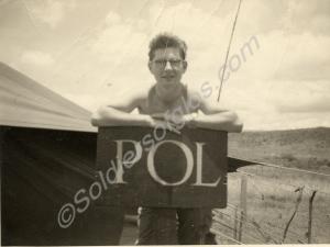 Private Gordon Williams.  POL (Petrol, Oil and Lub