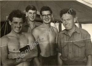 Gil Gil Camp. 1st Battalion, The Gloucestershire R