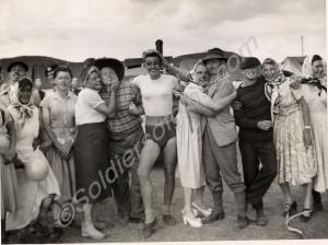 Back Badge Day Carnival. Gil Gil, 1956. 1st Battal