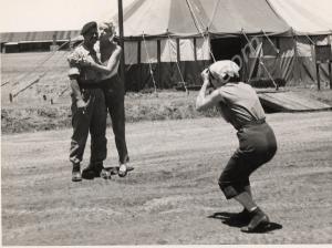Back Badge Day Carnival. Gil Gil, 1956. 1st Battal