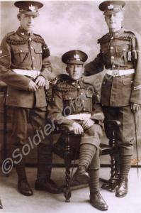 Three drummers. 2nd Battalion, The Gloucestershire