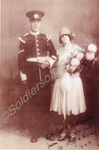 Wedding of 5176903 Drummer Albert John Sidney Jeff