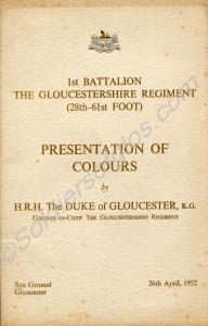 Programme for the Order of Ceremony and Order of S