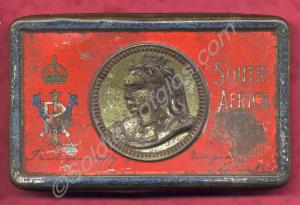 Queen Victoria chocolate gift box, New Year, 1900.