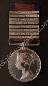 Military General Service Medal with clasps for Egy