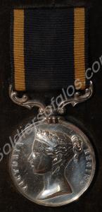 Punjab Medal. Awarded to John Connolly of the 61st