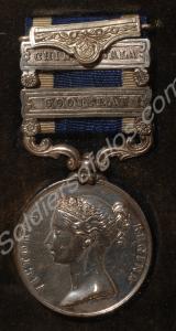 Punjab Medal with clasps for Goojerat and Chilianw