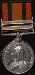 Queen's South Africa Medal with clasps for Cape Co