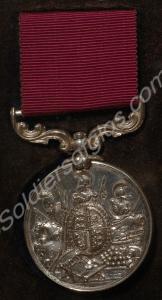 Long Service and Good Conduct Medal. Awarded Quart