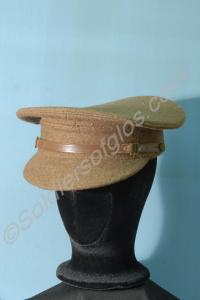 Service dress cap with chin strap but no badges, w