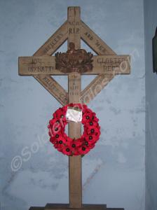 Memorial Cross to 10th Battalion, The Gloucestersh