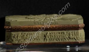 The Waterloo Snuff Box. (Detail). Presented by Col