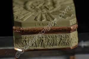 The Waterloo Snuff Box. (Detail). Presented by Col