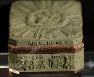 The Waterloo Snuff Box. (Detail). Presented by Col
