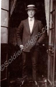 Second Lieutenant Gladstone Brindal. 1/6th Battali