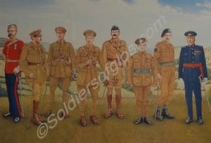 Print - "Victoria Cross Winners of the Gloucesters