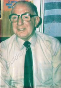 Patrick Quigley in later life.  22363798 Private P