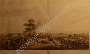 Print - "View from Mont St. Jean of the Battle of