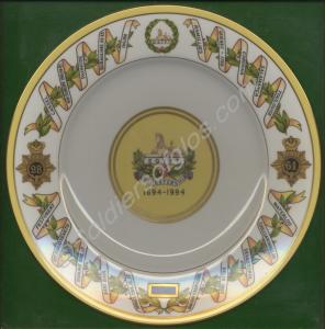 Royal Worcester Tercentenary Presentation Plate. T