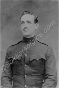 7476 Private Frank Speck. 1st Battalion, The Batta