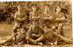 Soldiers of the Gloucestershire Regiment and the R