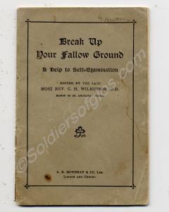 "Break Up Your Fallow Ground - A Help to Self Exam