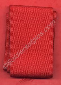Sergeant's sash.  7111 Sergeant Thomas King. 1st B