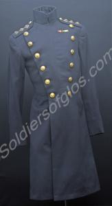 Officer's blue frock coat. Gloucestershire Regimen